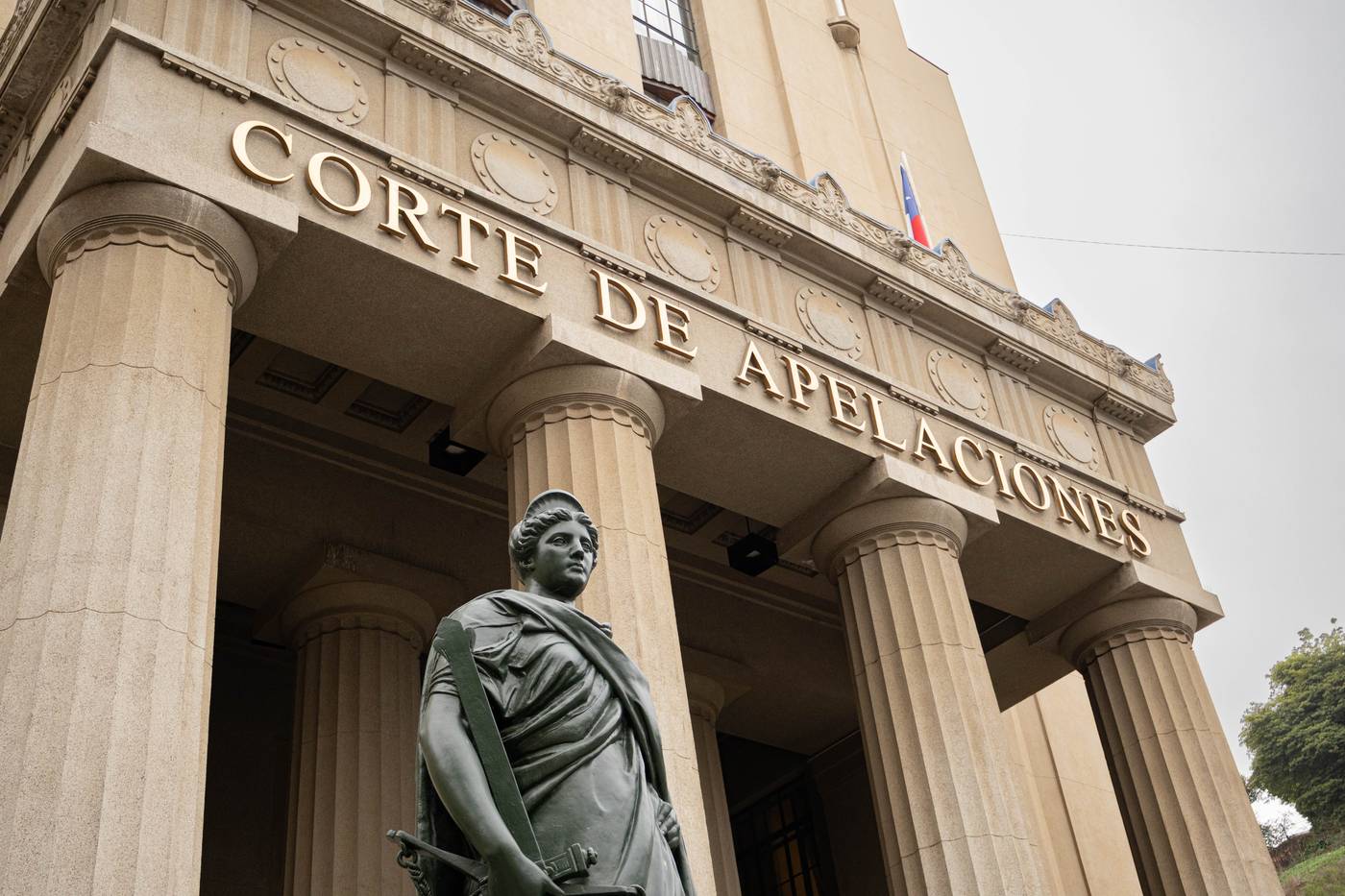 Frontis de la Corte de Apelaciones de Valparaíso